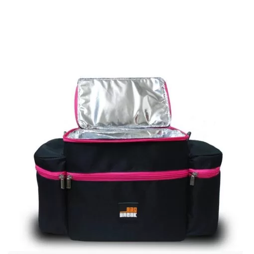 Bolsa Térmica Bag Break Pro Preto Pink - Image 2
