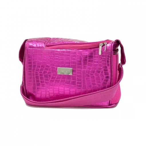 Bolsa Térmica Vestem Croco Pink Sem Potes - Image 3