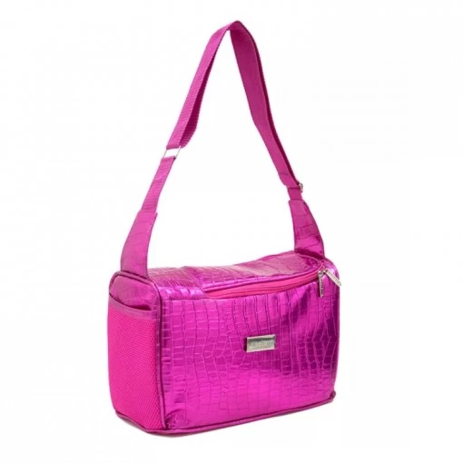 Bolsa Térmica Vestem Croco Pink Sem Potes