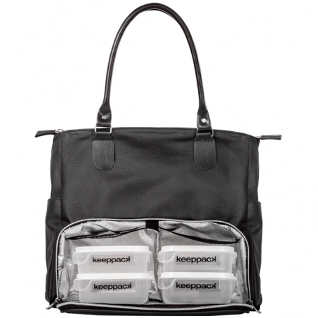 Bolsa Térmica Social Keeppack Femme Preta - Imagem 2