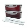 Bento LunchBox 2 Meals Red - Imagem 3