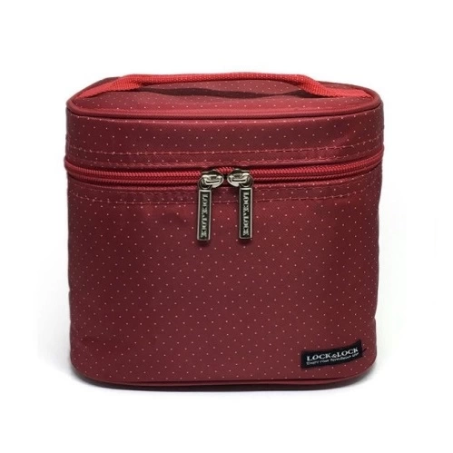 Bolsa Térmica Lock&Lock LunchBag 3 Potes Vermelha