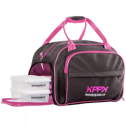 Bolsa Térmica Keeppack Beauty Pink & Black - Imagem 2