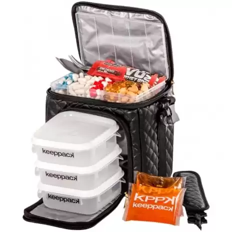 Bolsa Térmica Keeppack Mid Matelassê Black - Imagem 2