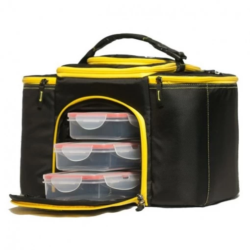 Bolsa Térmica Takeaway Atleta Amarela Completa - Imagem 4
