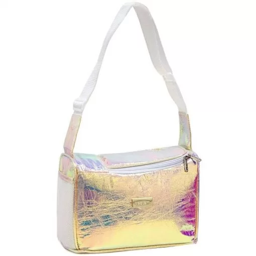 Bolsa Térmica Vestem 3 Potes Dourada