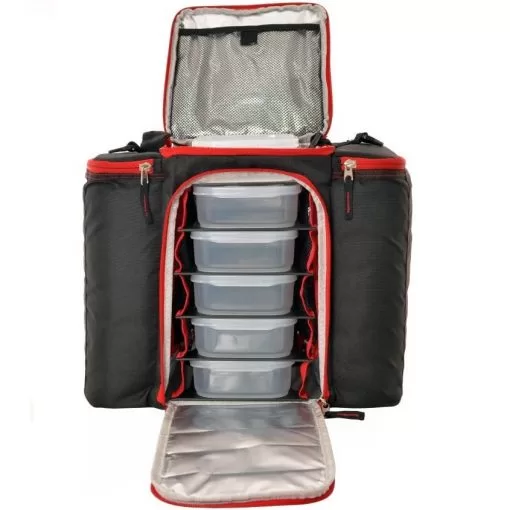 Bolsa Térmica Evolution E60 Extreme Bags Preta e Vermelha - Image 2