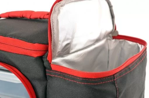 Bolsa Térmica Evolution E60 Extreme Bags Preta e Vermelha - Image 3