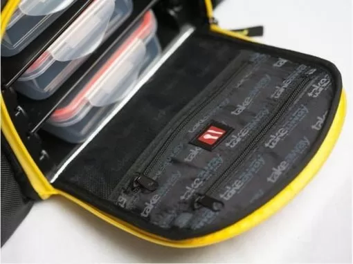 Bolsa Térmica Takeaway Atleta Amarela Completa - Imagem 5