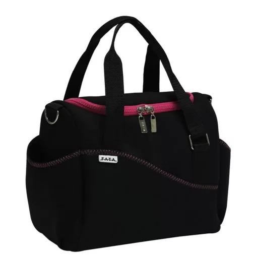 Bolsa Térmica Fata Araçá Preta com Pink - Imagem 4