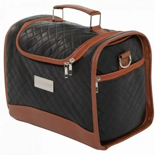 Bolsa Térmica BagNew Classic Preta com Caramelo - Image 3