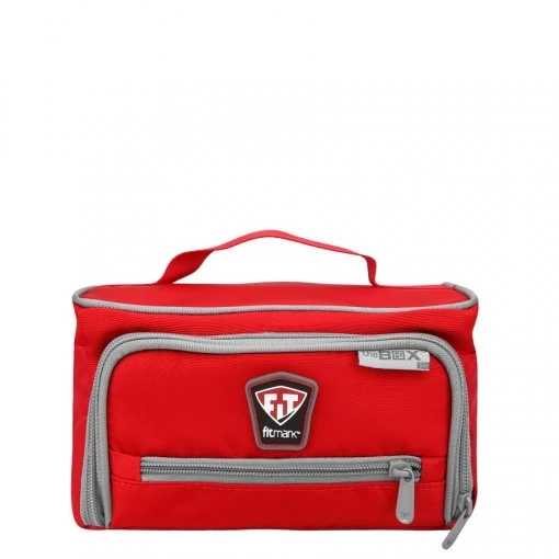 Bolsa Térmica Fitmark The Box Meal Pequena Vermelha