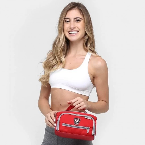 Bolsa Térmica Fitmark The Box Meal Pequena Vermelha - Imagem 5