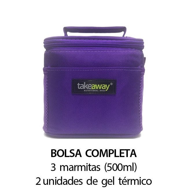 Bolsa Térmica Pequena Para Marmita Fitness - bagbreak