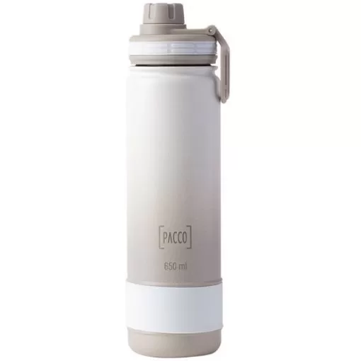 Garrafa Térmica Pacco Hydra Bottle 650ml - Branco