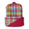 Mochila Térmica Pacco Rush Xadrez Pink