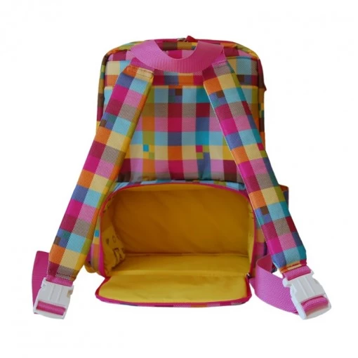 Mochila Térmica Pacco Rush Xadrez Pink - Imagem 3