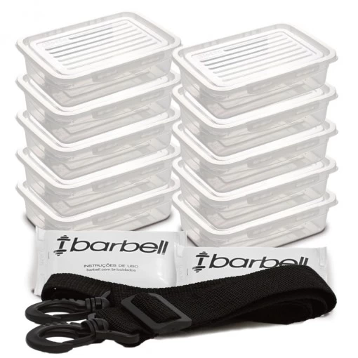 Bolsa Térmica Barbell Box Expert Sport G Black - Imagem 3