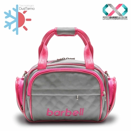 Bolsa Térmica Barbell Gym Mini Gray Lady