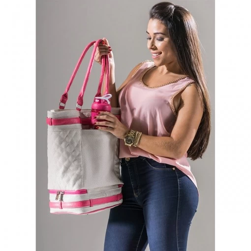 Bolsa Térmica Barbell Vênus White Rose - Imagem 2