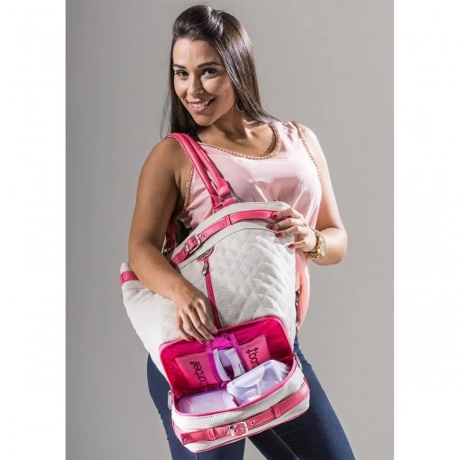 Bolsa Térmica Barbell Vênus White Rose - Imagem 3