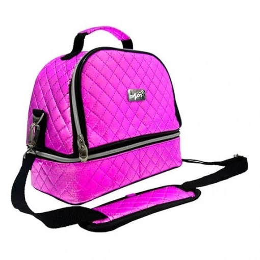 Bolsa Térmica Bizon Matelassê Rosa