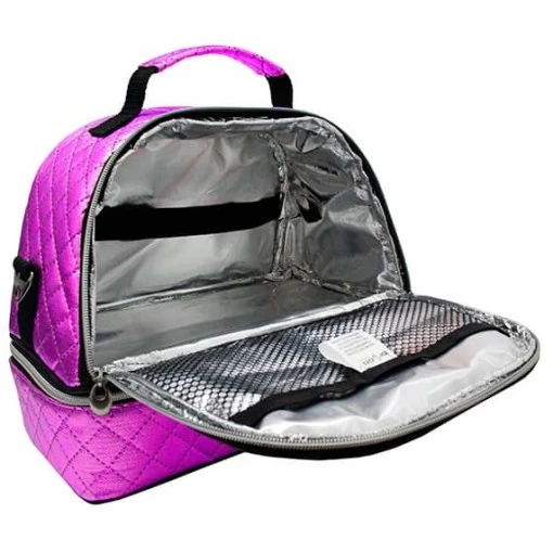 Bolsa Térmica Bizon Matelassê Rosa - Imagem 2