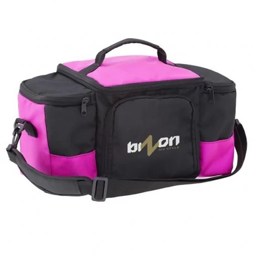 Bolsa Térmica Bizon Max Preta com Rosa