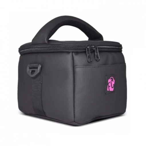 Bolsa Térmica FC Fit Mini Lunch Preta Pink - Imagem 3
