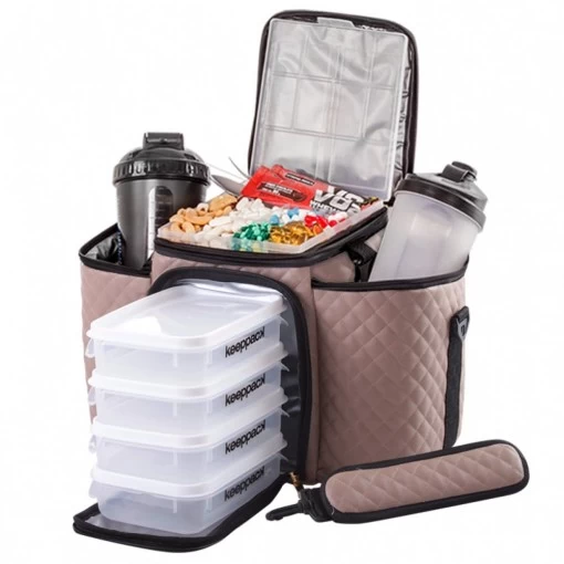 Bolsa Térmica Keeppack Max Matelassê Nude - Imagem 2