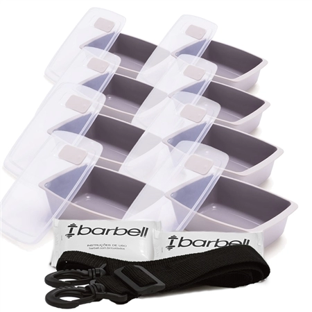 Bolsa Térmica Barbell Box Expert Charm G Caramelo - Imagem 5