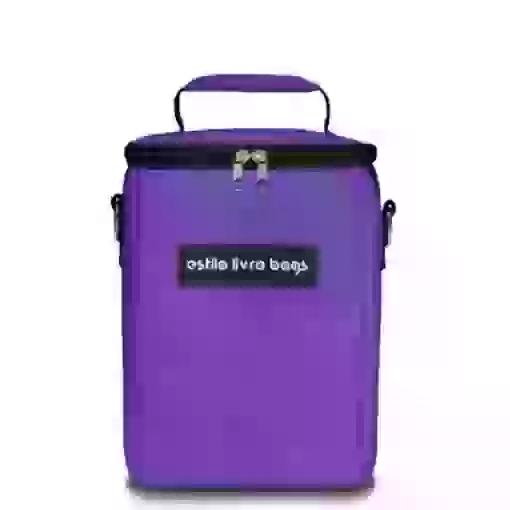Bolsa Térmica Estilo Livre Bags Pequena Roxa