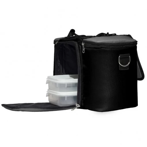 Bolsa Térmica Estilo Livre Bags Grande Cinza - Imagem 2