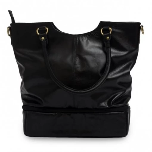 Bolsa Térmica Fashion Estilo Livre Bags de Couro Preta