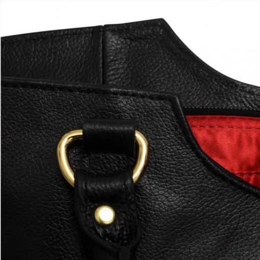 Bolsa Térmica Fashion Estilo Livre Bags de Couro Preta - Imagem 4