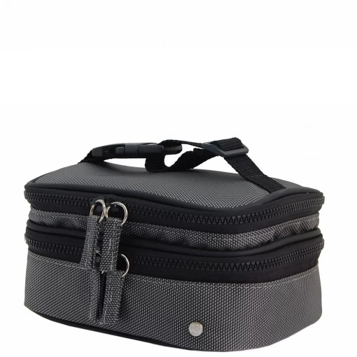 Necessaire Térmica Pacco Perfect Case Cinza Chumbo