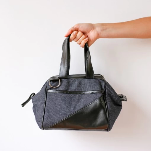 Bolsa Térmica Pacco Grace P Jeans Preta - Imagem 6