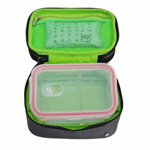 Necessaire Térmica Pacco Perfect Case Cinza Chumbo - Image 3