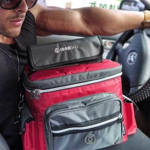Bolsa Térmica Iron Bag Sport Vermelha G - Imagem 6
