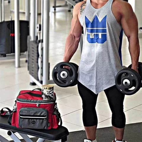 Bolsa Térmica Iron Bag Sport Vermelha G - Imagem 4