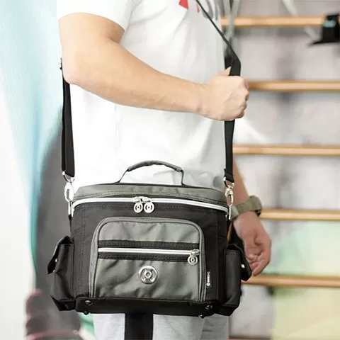 Bolsa Térmica Iron Bag Sport Preta M - Imagem 5