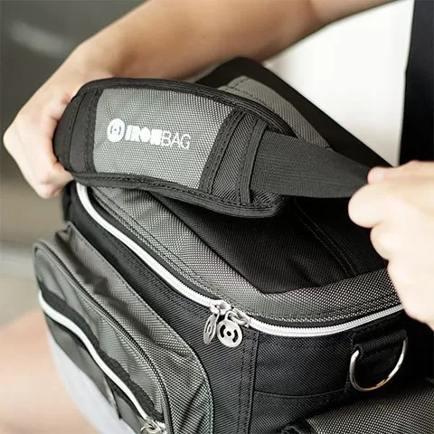 Bolsa Térmica Iron Bag Sport Preta M - Imagem 6