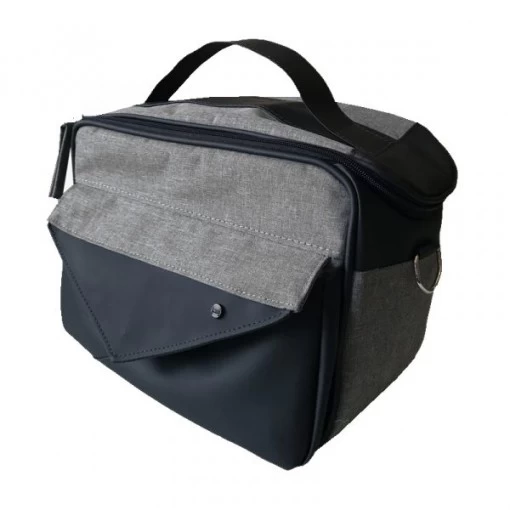 Bolsa Térmica Pacco Alberta Mescla Cinza