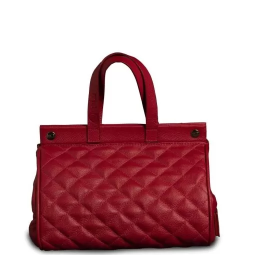 Bolsa Térmica Voilà Elegant Matelassê Vermelho
