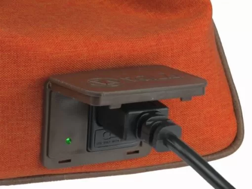 Bolsa Térmica Voilà Classic em Linho Laranja - Imagem 3