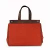 Bolsa Térmica Voilà Classic em Linho Laranja - Imagem 4