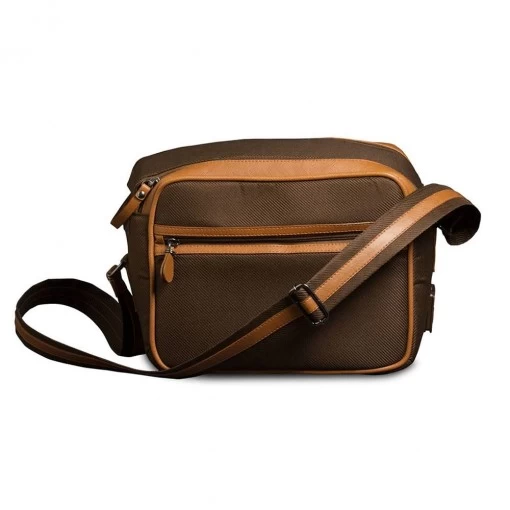 Bolsa Térmica Voilà Pratika em Tecno Sport Marrom