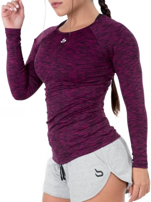 Camisa Trendy Manga Longa Pink