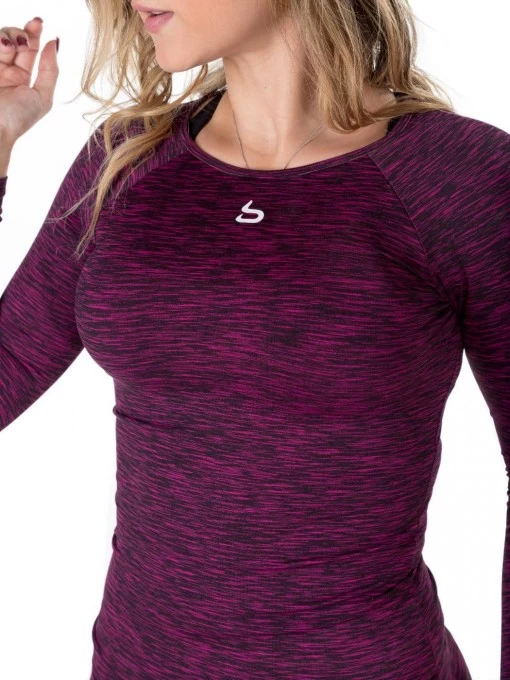 Camisa Trendy Manga Longa Pink - Imagem 5