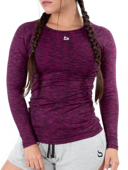 Camisa Trendy Manga Longa Pink - Imagem 2